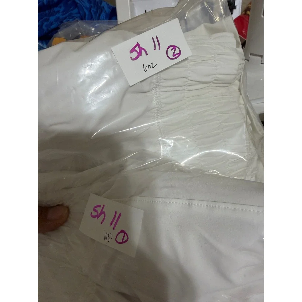CALIA Step Up Short Womens Medium Pure White High-Rise Athletic Running Shorts - Picture 10 of 10